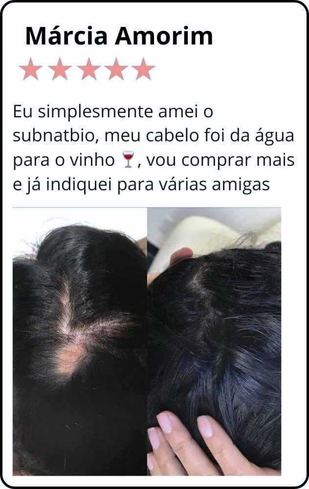 Subnatbio – Suplemento Natural para Cabelos e Unhas