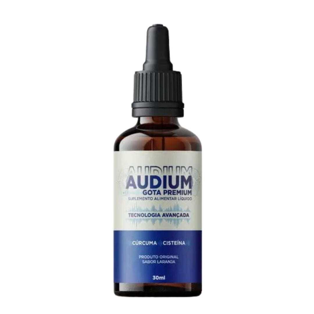 Audium Gotas – Apoio Natural para Mais Conforto Auditivo (1 Unidade)