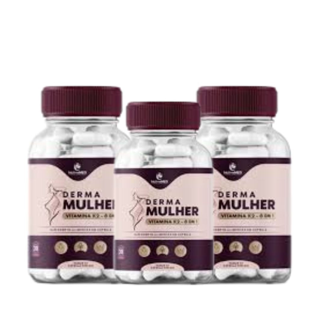 Derma Mulher – Apoio Natural para uma Pele Mais Jovem e Radiante (1 Unidade)