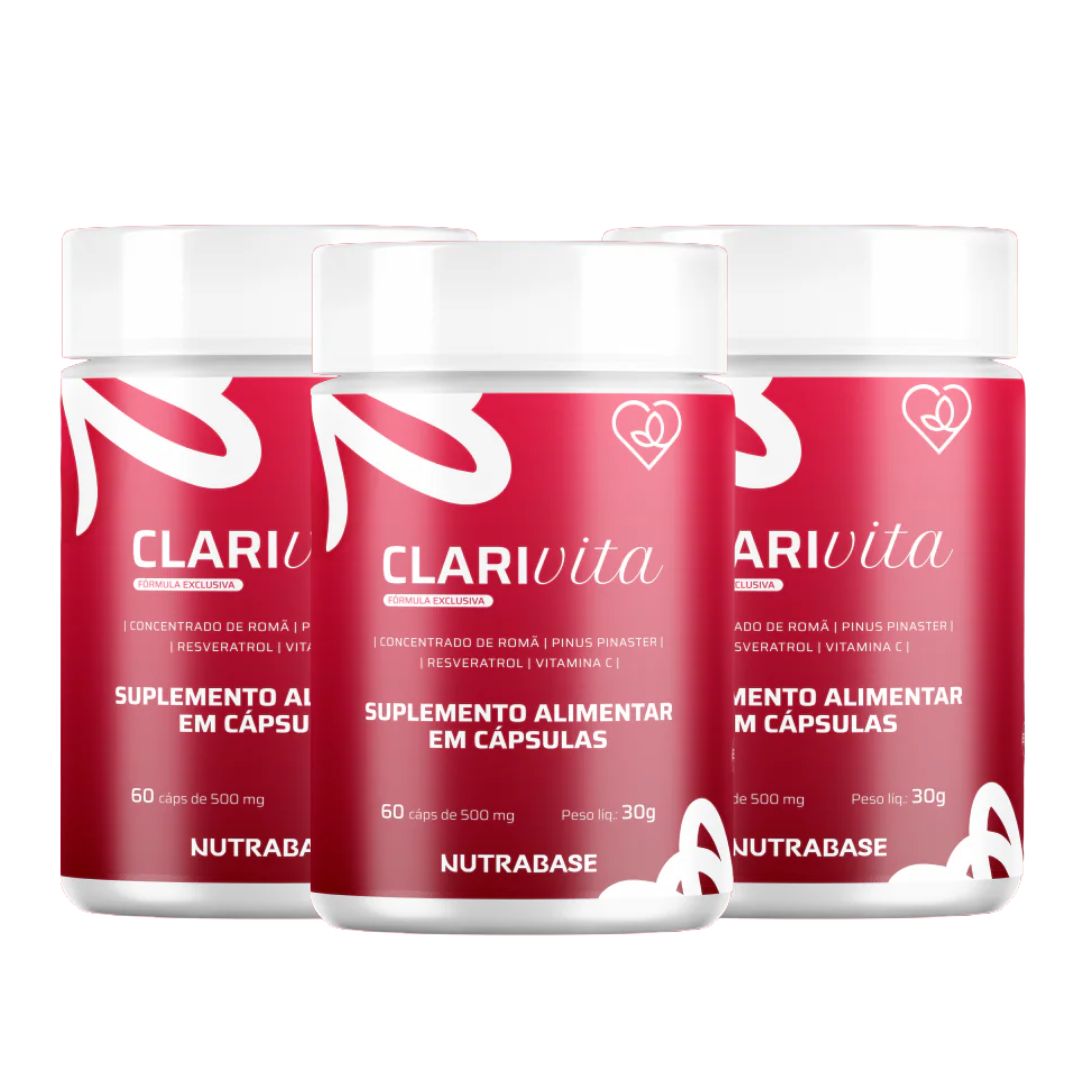Clarivita – Suporte Natural para uma Pele Mais Jovem e Radiante (1 Unidade)