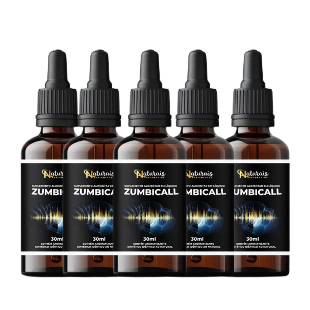 Zumbicall – Apoio Natural para o Bem-Estar Auditivo (1 Unidade)