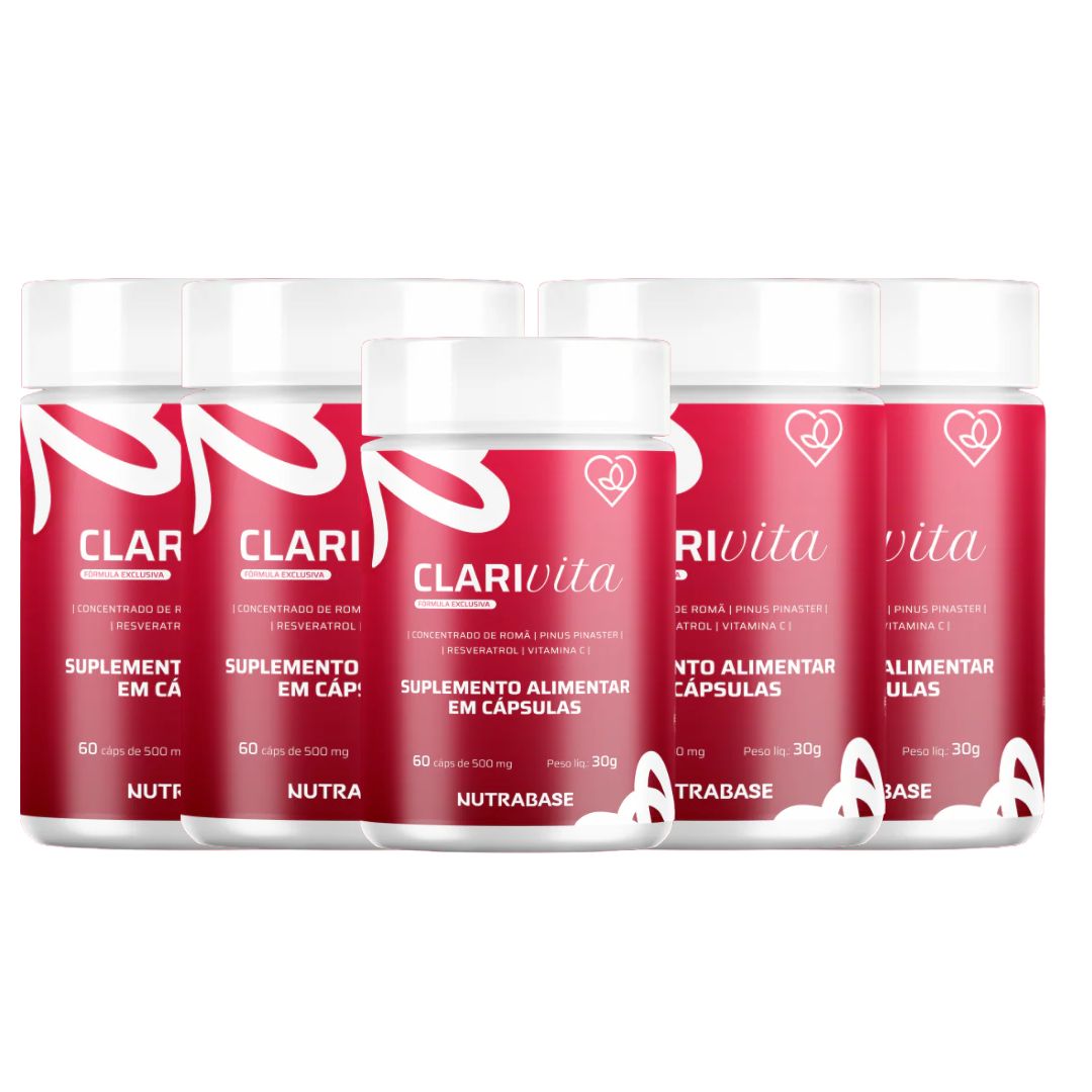 Clarivita – Suporte Natural para uma Pele Mais Jovem e Radiante (1 Unidade)