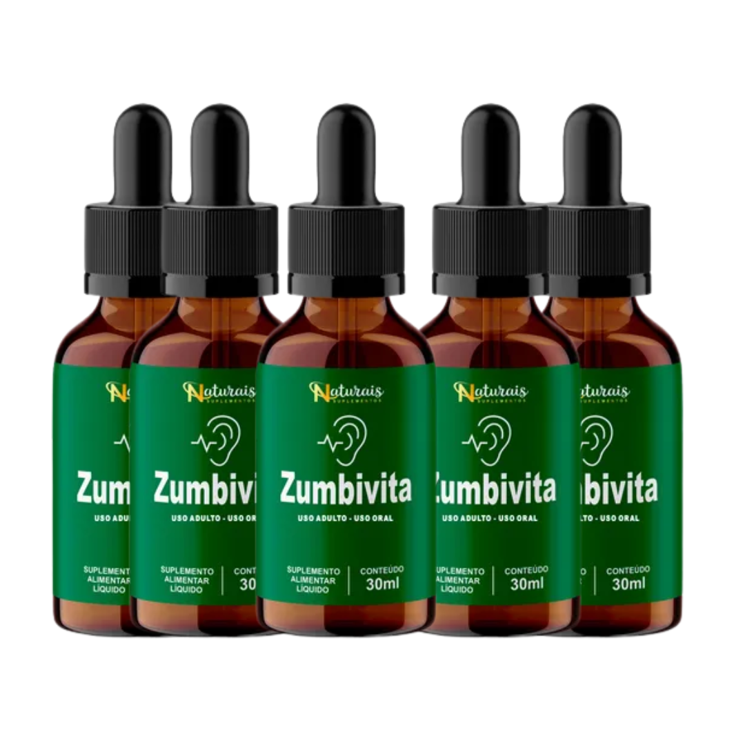 ZumbiVita – Apoio Natural para o Bem-Estar Auditivo (1 Unidade)