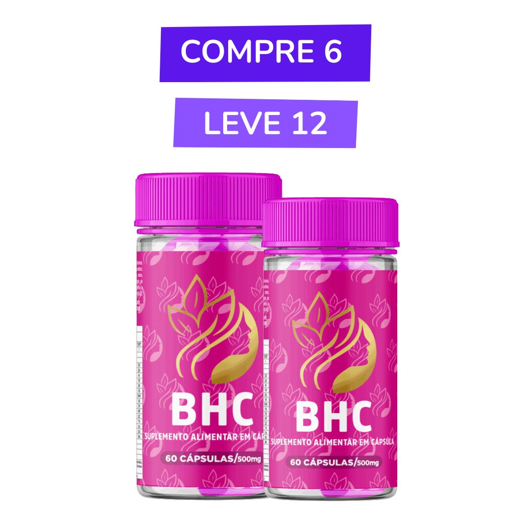 BHC – Suplemento Natural para Cabelos, Unhas e Pele