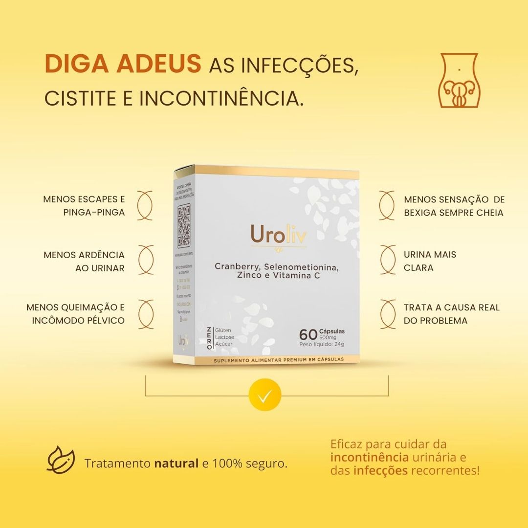 Uroliv – Suporte Natural para Equilíbrio e Bem-Estar do Trato Urinário
