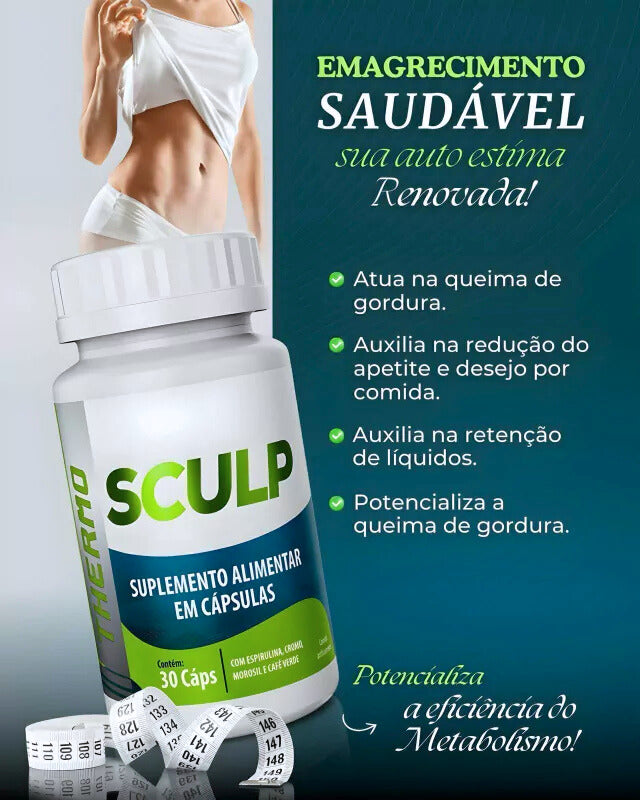Sculp – Apoio Natural para Metabolismo e Energia